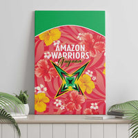Guyana Cricket Canvas Wall Art 2025 Go Amazon Warriors Tropical Style - Wonder Print Shop