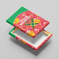 Guyana Cricket Canvas Wall Art 2025 Go Amazon Warriors Tropical Style - Wonder Print Shop