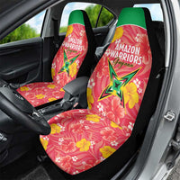 Guyana Cricket Car Seat Cover 2025 Go Amazon Warriors Tropical Style - Wonder Print Shop