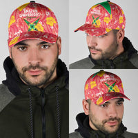 Guyana Cricket Classic Cap 2025 Go Amazon Warriors Tropical Style - Wonder Print Shop