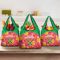 Guyana Cricket Grocery Bag 2025 Go Amazon Warriors Tropical Style - Wonder Print Shop