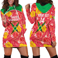 Custom Guyana Cricket Hoodie Dress 2025 Go Amazon Warriors Tropical Style - Wonder Print Shop