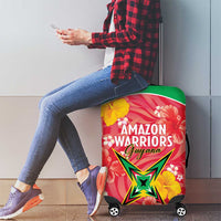 Guyana Cricket Luggage Cover 2025 Go Amazon Warriors Tropical Style - Wonder Print Shop