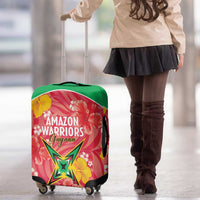 Guyana Cricket Luggage Cover 2025 Go Amazon Warriors Tropical Style - Wonder Print Shop