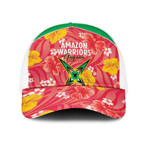 Guyana Cricket Mesh Trucker Cap 2025 Go Amazon Warriors Tropical Style - Wonder Print Shop