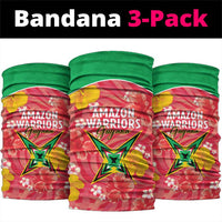 Guyana Cricket Neck Gaiter 2025 Go Amazon Warriors Tropical Style - Wonder Print Shop