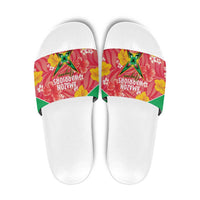 Guyana Cricket Slide Sandals 2025 Go Amazon Warriors Tropical Style - Wonder Print Shop