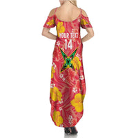 Custom Guyana Cricket Summer Maxi Dress 2025 Go Amazon Warriors Tropical Style - Wonder Print Shop