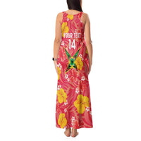 Custom Guyana Cricket Tank Maxi Dress 2025 Go Amazon Warriors Tropical Style - Wonder Print Shop