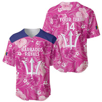 Custom Barbados Royals Cricket Baseball Jersey 2025 Go Tridents Tropical Style - Wonder Print Shop