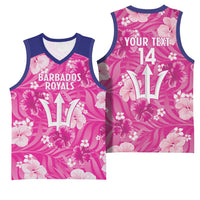 Custom Barbados Royals Cricket Basketball Jersey 2025 Go Tridents Tropical Style - Wonder Print Shop