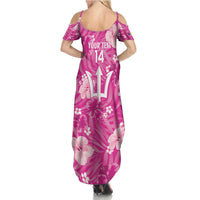 Custom Barbados Royals Cricket Family Matching Summer Maxi Dress and Hawaiian Shirt 2025 Go Tridents Tropical Style - Wonder Print Shop