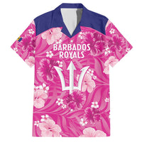 Custom Barbados Royals Cricket Hawaiian Shirt 2025 Go Tridents Tropical Style - Wonder Print Shop