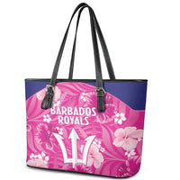 Barbados Royals Cricket Leather Tote Bag 2025 Go Tridents Tropical Style - Wonder Print Shop