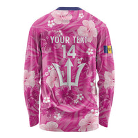Custom Barbados Royals Cricket Long Sleeve Shirt 2025 Go Tridents Tropical Style - Wonder Print Shop