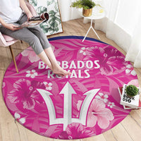Barbados Royals Cricket Round Carpet 2025 Go Tridents Tropical Style - Wonder Print Shop