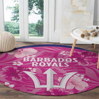 Barbados Royals Cricket Round Carpet 2025 Go Tridents Tropical Style - Wonder Print Shop