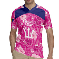 Custom Barbados Royals Cricket Rugby Jersey 2025 Go Tridents Tropical Style - Wonder Print Shop