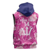 Custom Barbados Royals Cricket Sleeveless Zip Hoodie 2025 Go Tridents Tropical Style - Wonder Print Shop