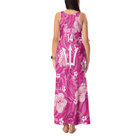 Custom Barbados Royals Cricket Tank Maxi Dress 2025 Go Tridents Tropical Style - Wonder Print Shop