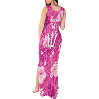 Custom Barbados Royals Cricket Tank Maxi Dress 2025 Go Tridents Tropical Style - Wonder Print Shop