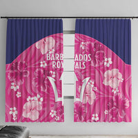 Barbados Royals Cricket Window Curtain 2025 Go Tridents Tropical Style - Wonder Print Shop