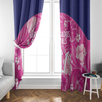 Barbados Royals Cricket Window Curtain 2025 Go Tridents Tropical Style - Wonder Print Shop