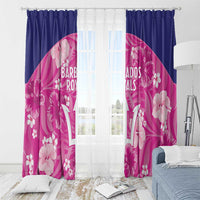 Barbados Royals Cricket Window Curtain 2025 Go Tridents Tropical Style - Wonder Print Shop