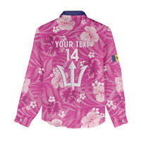Custom Barbados Royals Cricket Women Casual Shirt 2025 Go Tridents Tropical Style - Wonder Print Shop