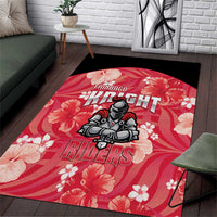Trinidad and Tobago Cricket Area Rug 2025 Go Knight Riders Tropical Style - Wonder Print Shop