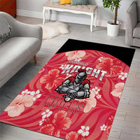 Trinidad and Tobago Cricket Area Rug 2025 Go Knight Riders Tropical Style - Wonder Print Shop