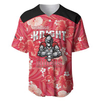 Custom Trinidad and Tobago Cricket Baseball Jersey 2025 Go Knight Riders Tropical Style - Wonder Print Shop