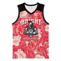 Custom Trinidad and Tobago Cricket Basketball Jersey 2025 Go Knight Riders Tropical Style - Wonder Print Shop