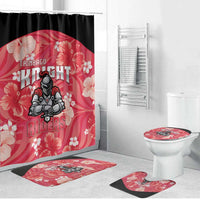 Trinidad and Tobago Cricket Bathroom Set 2025 Go Knight Riders Tropical Style - Wonder Print Shop