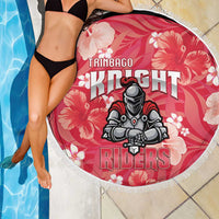 Trinidad and Tobago Cricket Beach Blanket 2025 Go Knight Riders Tropical Style - Wonder Print Shop