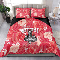 Trinidad and Tobago Cricket Bedding Set 2025 Go Knight Riders Tropical Style - Wonder Print Shop