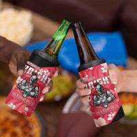 Trinidad and Tobago Cricket 4 in 1 Can Cooler Tumbler 2025 Go Knight Riders Tropical Style - Wonder Print Shop