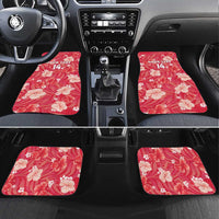 Trinidad and Tobago Cricket Car Mats 2025 Go Knight Riders Tropical Style - Wonder Print Shop
