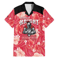Custom Trinidad and Tobago Cricket Family Matching Mermaid Dress and Hawaiian Shirt 2025 Go Knight Riders Tropical Style - Wonder Print Shop