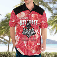Custom Trinidad and Tobago Cricket Hawaiian Shirt 2025 Go Knight Riders Tropical Style - Wonder Print Shop