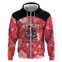 Custom Trinidad and Tobago Cricket Hoodie 2025 Go Knight Riders Tropical Style - Wonder Print Shop