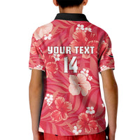 Custom Trinidad and Tobago Cricket Kid Polo Shirt 2025 Go Knight Riders Tropical Style - Wonder Print Shop