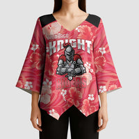Custom Trinidad and Tobago Cricket Kimono Sleeve Blouse 2025 Go Knight Riders Tropical Style - Wonder Print Shop