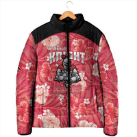 Custom Trinidad and Tobago Cricket Padded Jacket 2025 Go Knight Riders Tropical Style - Wonder Print Shop