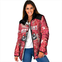 Custom Trinidad and Tobago Cricket Padded Jacket 2025 Go Knight Riders Tropical Style - Wonder Print Shop