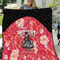 Trinidad and Tobago Cricket Quilt 2025 Go Knight Riders Tropical Style - Wonder Print Shop