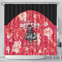Trinidad and Tobago Cricket Shower Curtain 2025 Go Knight Riders Tropical Style - Wonder Print Shop