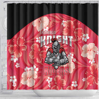 Trinidad and Tobago Cricket Shower Curtain 2025 Go Knight Riders Tropical Style - Wonder Print Shop