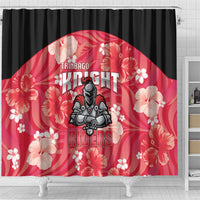 Trinidad and Tobago Cricket Shower Curtain 2025 Go Knight Riders Tropical Style - Wonder Print Shop