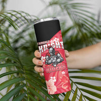 Trinidad and Tobago Cricket Skinny Tumbler 2025 Go Knight Riders Tropical Style - Wonder Print Shop